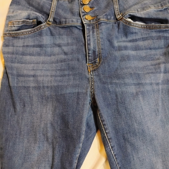 Classic Blue Skinny Jeans for Women - Picture 2 of 9